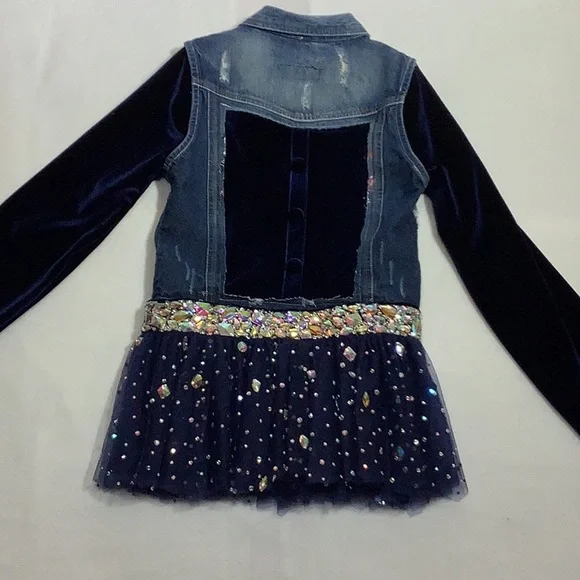 Upcycled Hybrid & Company Denim Jacket Sz S - Picture 8 of 13